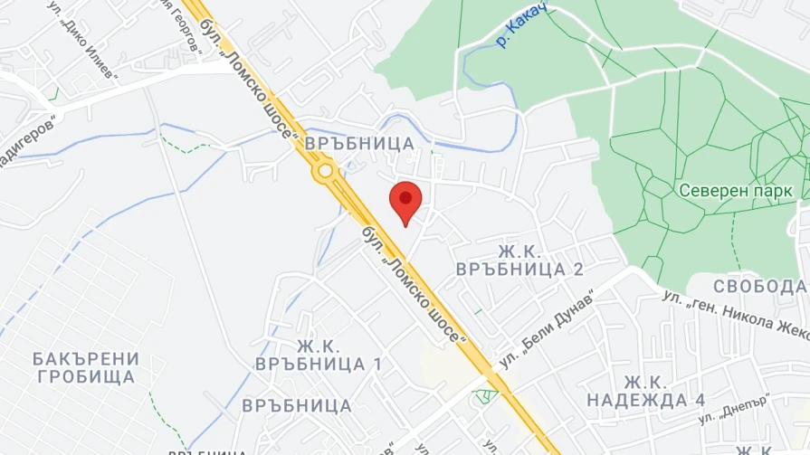 Виж Козметично Студио Айрис Бюти на карта