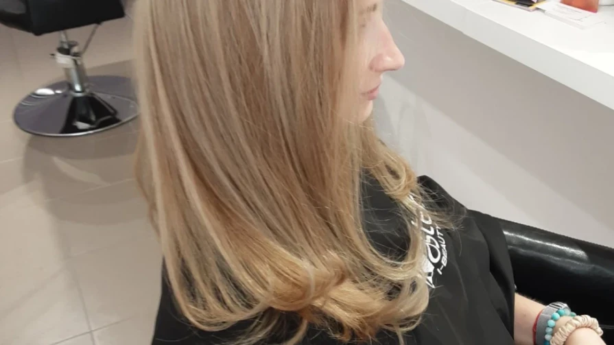 Hair Coloring and Blow-dry Styling Hair Coloring and Blow-dry Styling