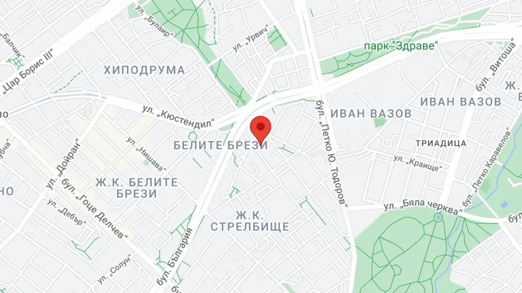 Виж Dance Arena - кв.Стрелбище на карта