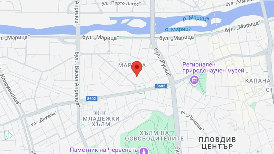 Виж Mind and Body Pilates Reformer Studio- Пловдив на карта Виж Mind and Body Pilates Reformer Studio- Пловдив на карта