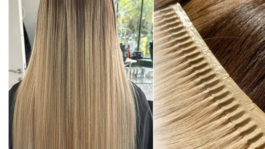 Поставяне на кичури