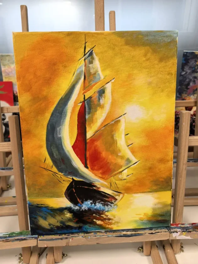 Рисуване с вино - Reservation.Studio