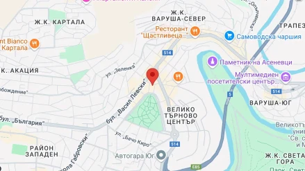 Visualizza YogaMoga - йога в гр. Велико Търново sulla mappa Visualizza YogaMoga - йога в гр. Велико Търново sulla mappa