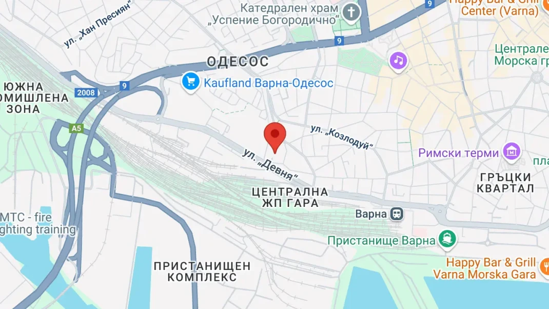 Виж Pilates House Varna на карта Виж Pilates House Varna на карта