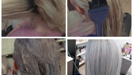 Боядисване с боя Subrina professional Боядисване с боя Subrina professional