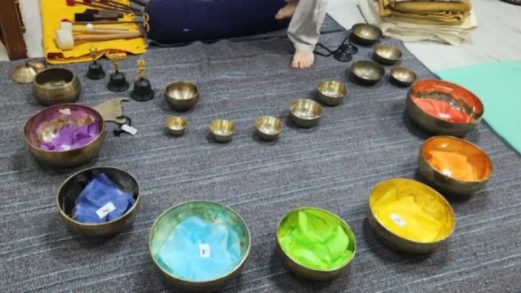 Медитация с тибетски купи