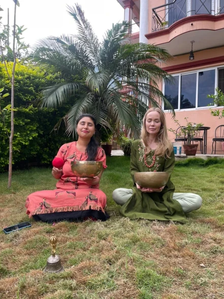 Inneres Yoga mit tibetischen Klangschalen