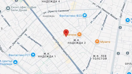Виж Йога студио Сихиа на карта