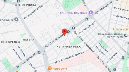 Προβολή Кабинет за психологична помощ στον χάρτη