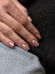 Маникюр с изравняване/укрепване с база и гел лак