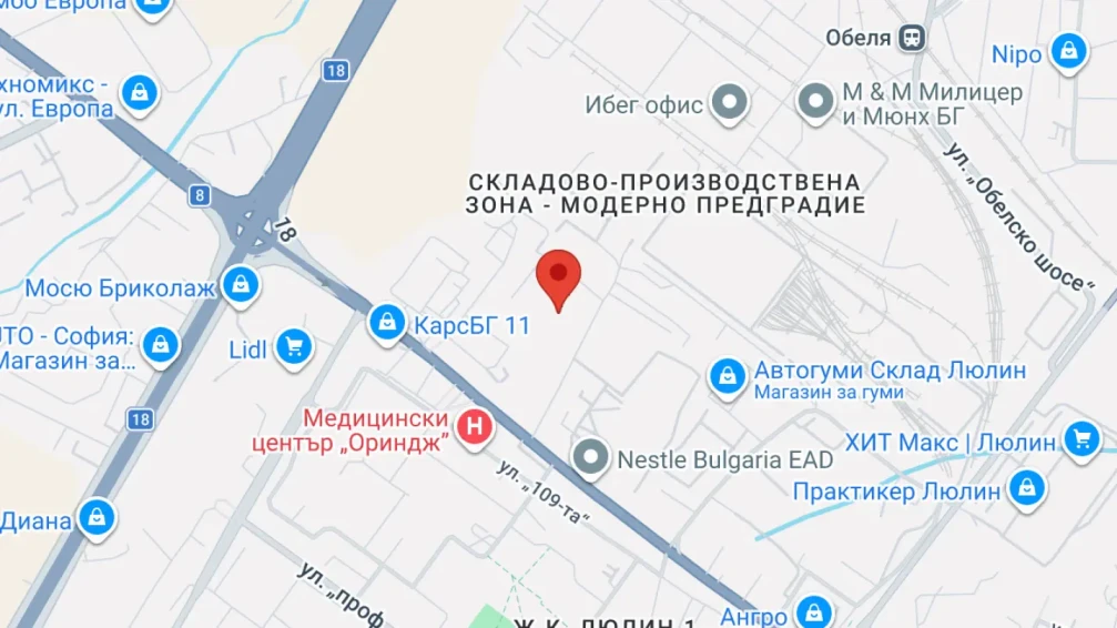 Visualizza Спортна зала чоН-Джи sulla mappa Visualizza Спортна зала чоН-Джи sulla mappa