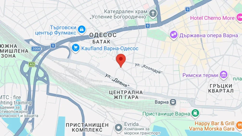Виж Pilates House Varna на карта