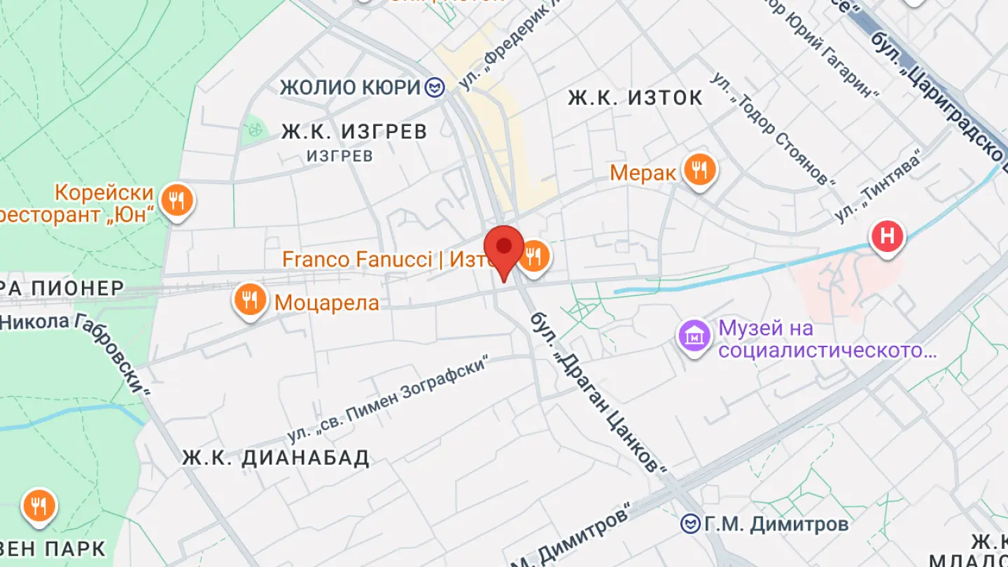 Виж Waves Pilates Studio на карта Виж Waves Pilates Studio на карта