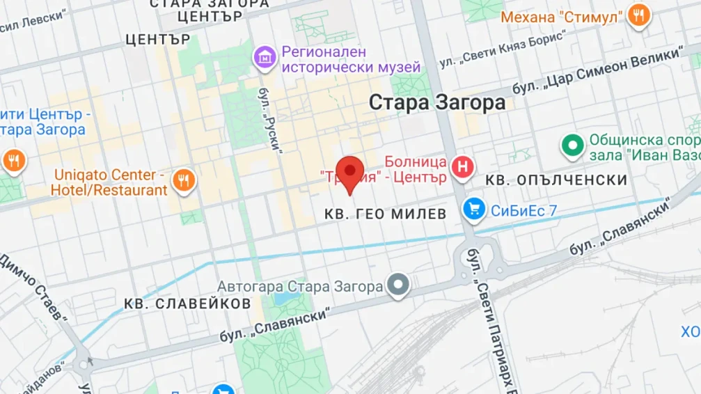 Виж DERMALAB BEAUTY STUDIO DORIS на карта Виж DERMALAB BEAUTY STUDIO DORIS на карта