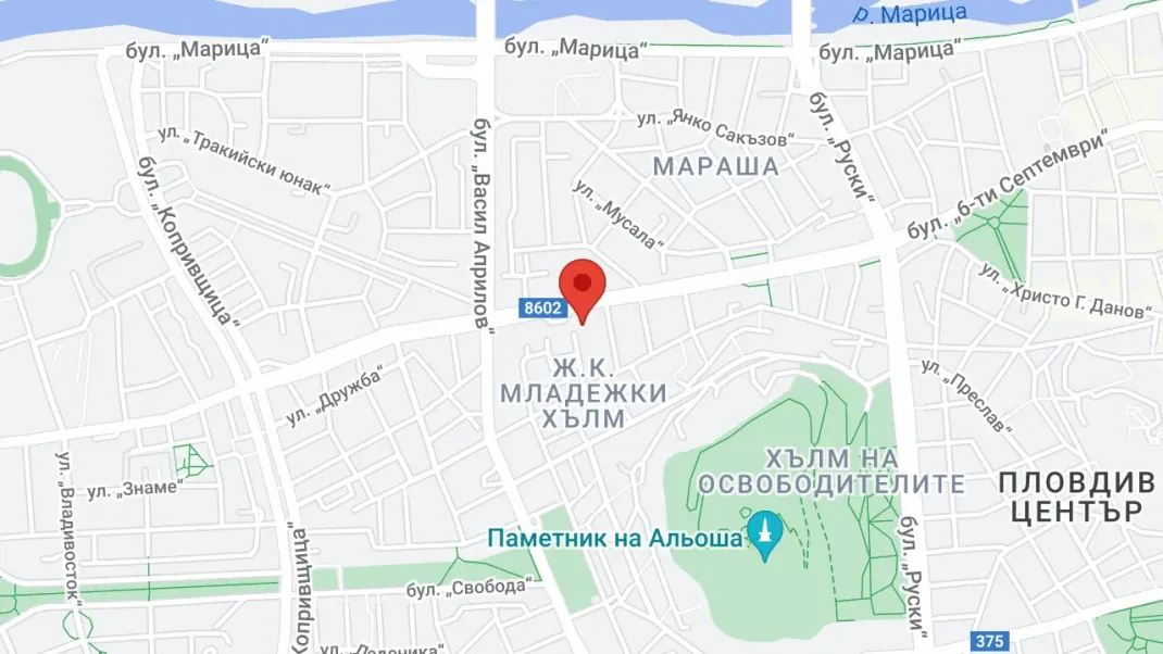 Προβολή Салон за маникюр Лунула στον χάρτη