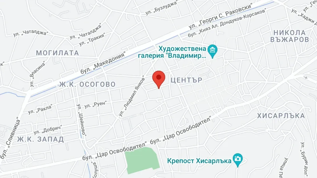 View Салон за красота Модера on map