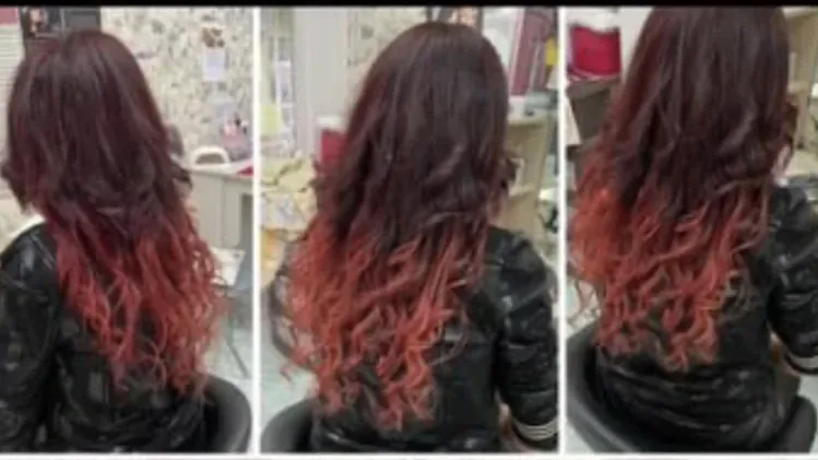 Поставяне на кератинови кичури