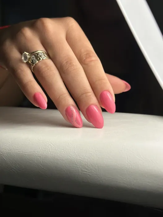 Маникюр с гел лак