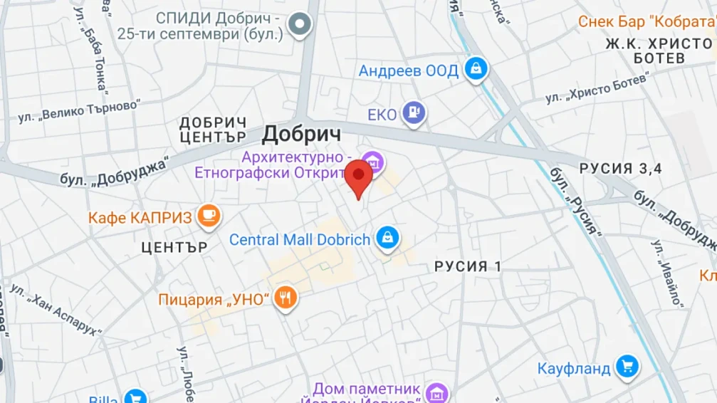 View Office 'Stariyat Dobrich' – Dr. Diana Nikolova on map View Office 'Stariyat Dobrich' – Dr. Diana Nikolova on map