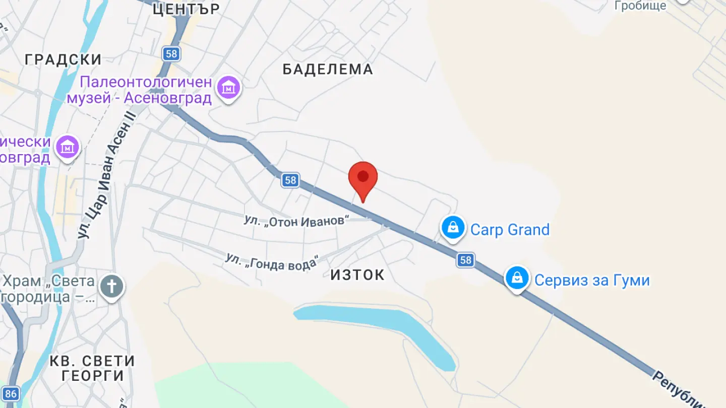 Виж ELAN HAIR BOUTIQUE на карта Виж ELAN HAIR BOUTIQUE на карта