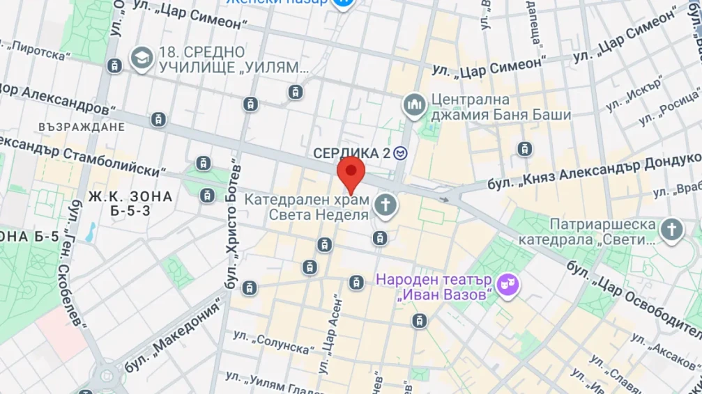 Προβολή P-DTR иновативна рефлексология by Georgi Stoyanov στον χάρτη Προβολή P-DTR иновативна рефлексология by Georgi Stoyanov στον χάρτη