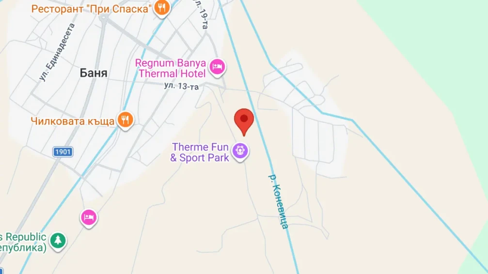 Виж Challet restaurant на карта Виж Challet restaurant на карта