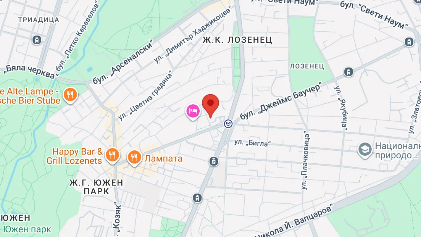 Виж Sofia Pilates Studio на карта