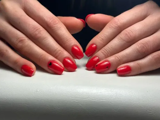 Маникюр с гел лак