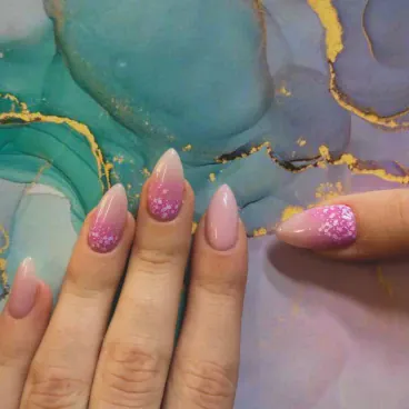 Ман. с Гел Лак (Дълги Нокти)