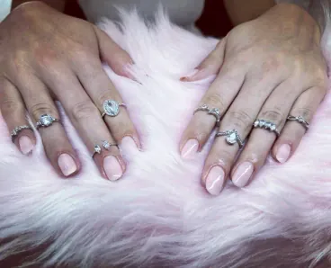Маникюр с гел лак