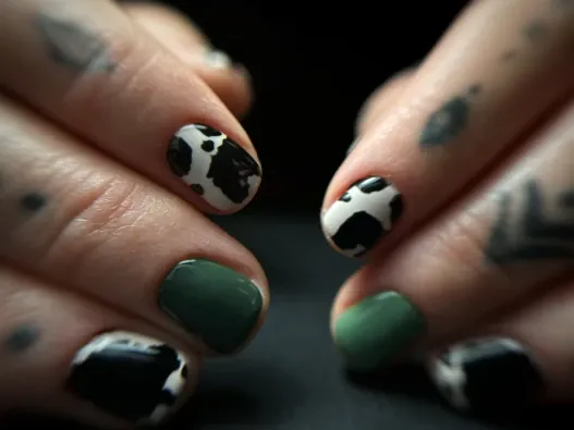 Маникюр с гел лак