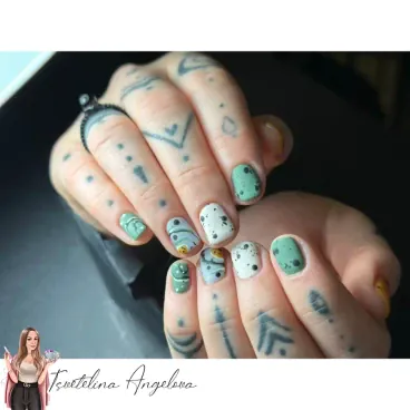 Маникюр с гел лак