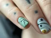 Маникюр с гел лак